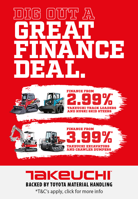 Takeuchi and Huski Finance Offer 2026